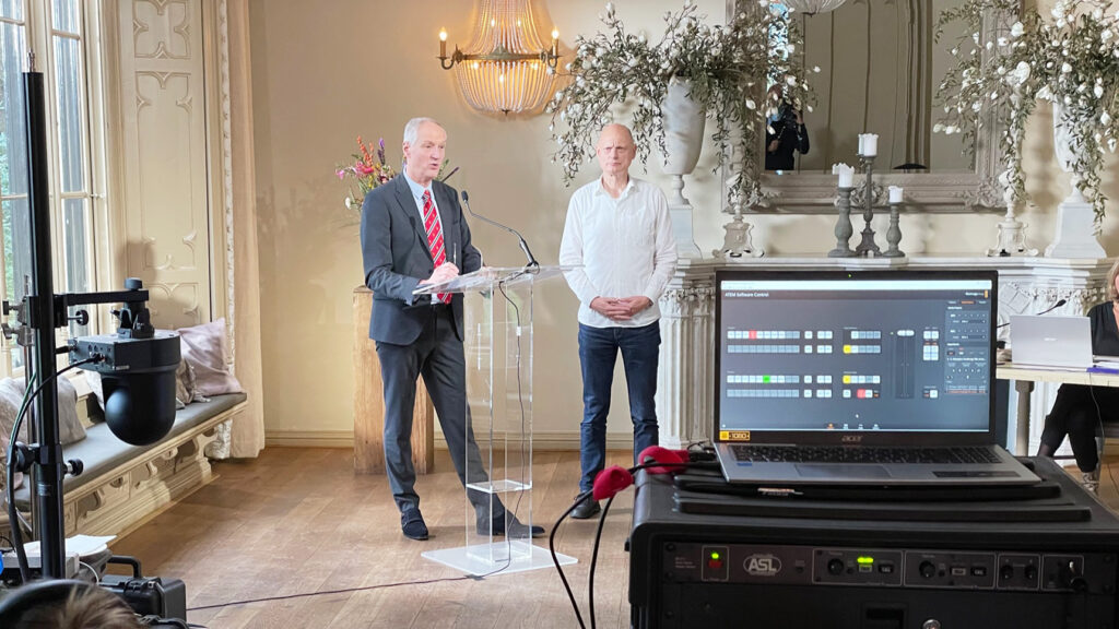 Zaal kasteel livestreaming pancreasdag