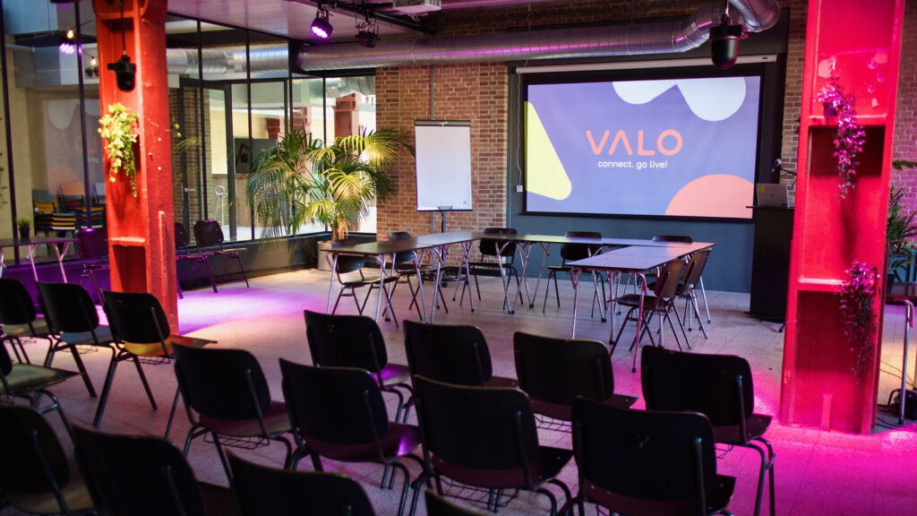 Foto van zaal in Entrepotgebouw van De Stadstuin Rotterdam